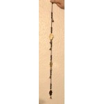 Hanging Wind Chime Bronze Hamsa 